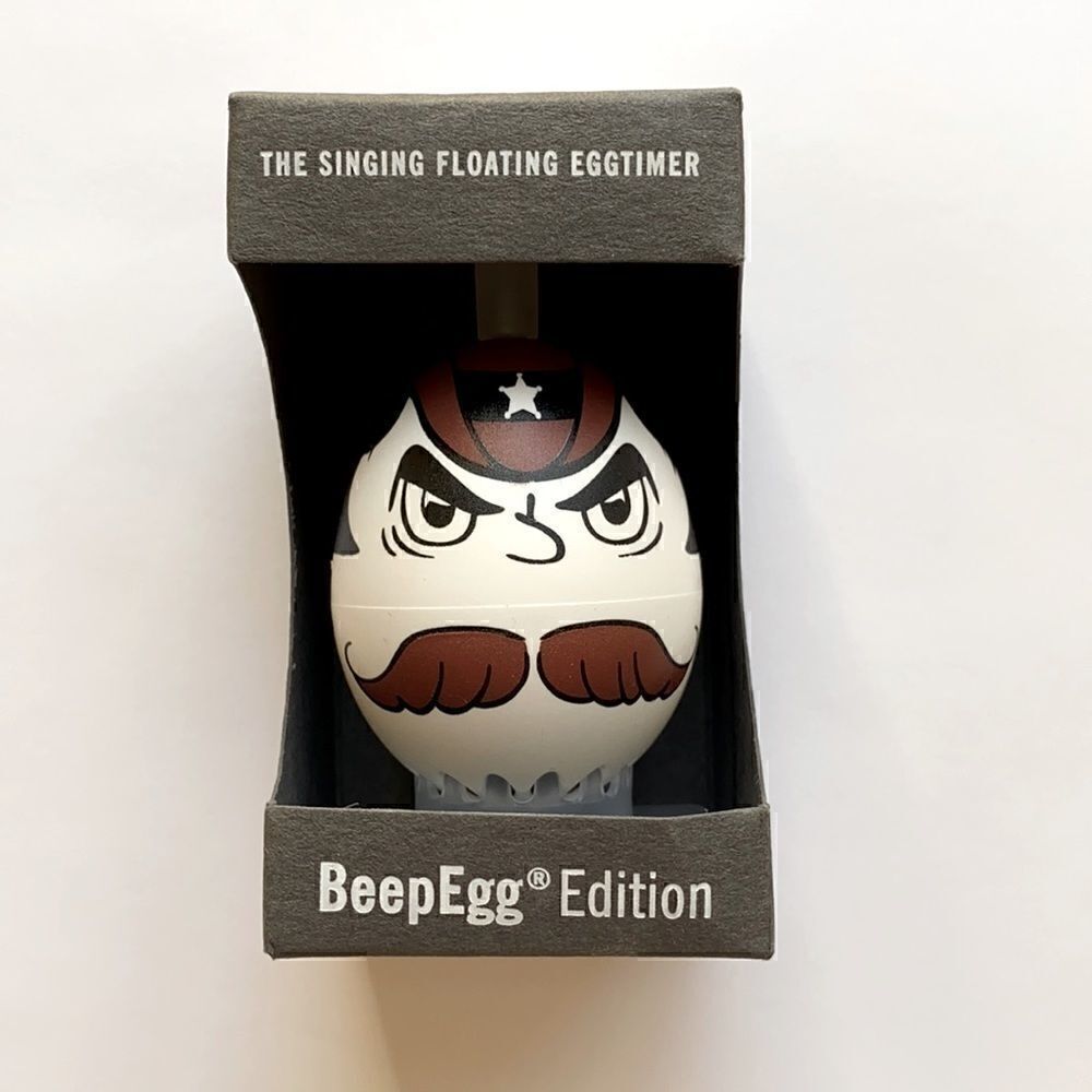 BrainStream Beep Singing/Music Floating Egg Timer Western
